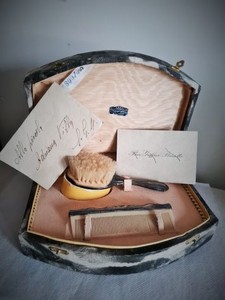 Antico Necessaire Argento 800 fine anni '30 da bam